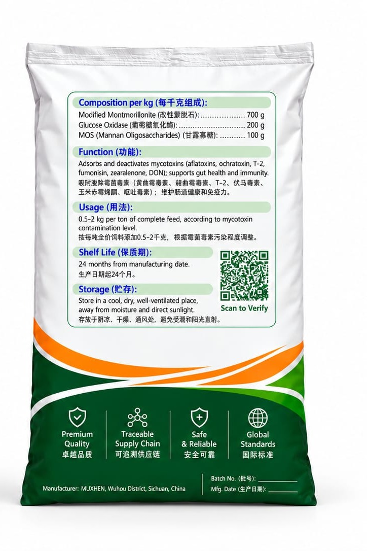霉菌毒素吸附剂 — 背面